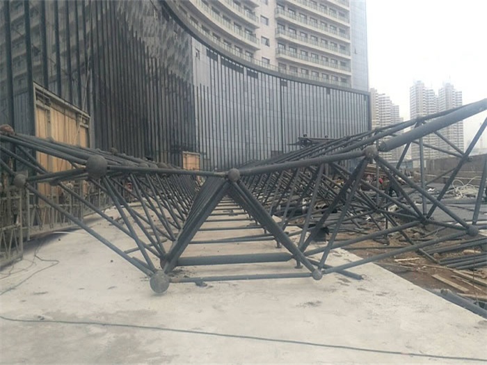 西双版纳万豪酒店雨棚网架